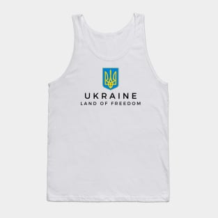 Ukraine Land of Freedom Tank Top